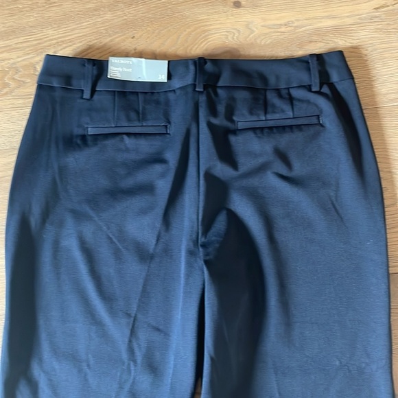 Talbots The Barely Boot Navy Pant Trousers Size 14 NWT - Picture 10 of 13